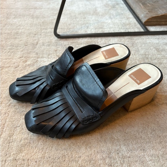 DOLCE VITA Katina Leather Mule Heels - Picture 2 of 9